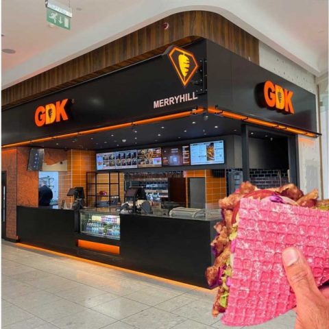 German Doner Kebab Halal Restaurant Merry Hill Shopping Dudley