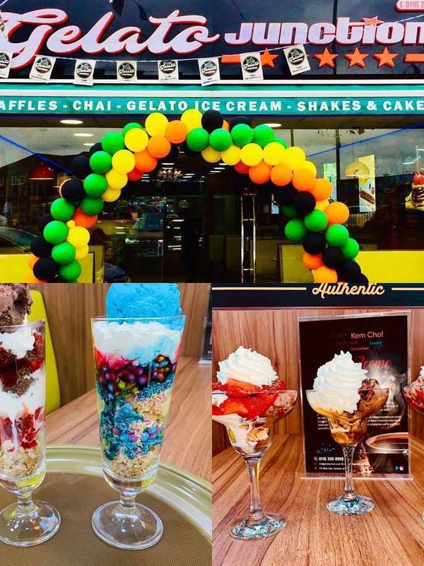 Gelato Junction serves desserts and more in Leicester Feed the Lion