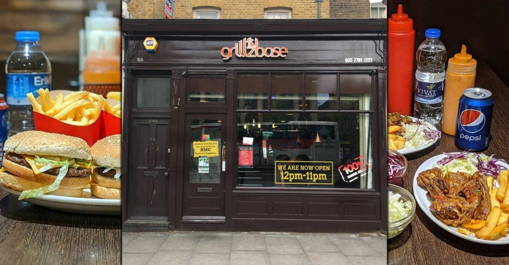 Grillzbase Halal Restaurant London Burgers