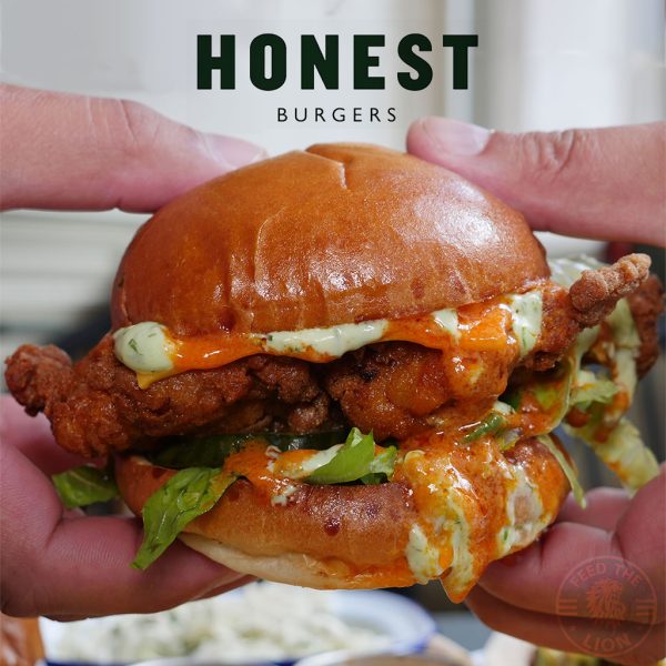Honest Burgers London Liverpool Street Halal chicken burger