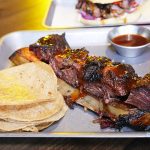 Hot Box Hawley wharf Camden market Halal smoked meat