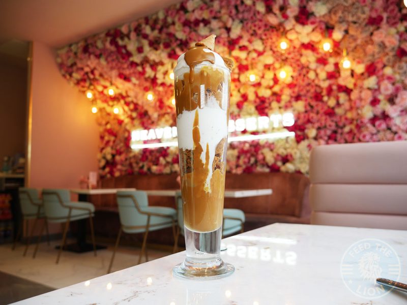 Heavenly Desserts Manchester Halal dessert parlour Feed the Lion