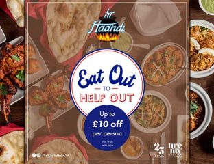 Eat Out To Help Out Haandi Indian Knightsbridge London