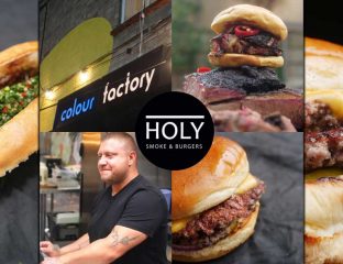 Holy Smoke & Burgers Colour Factory London Hackney