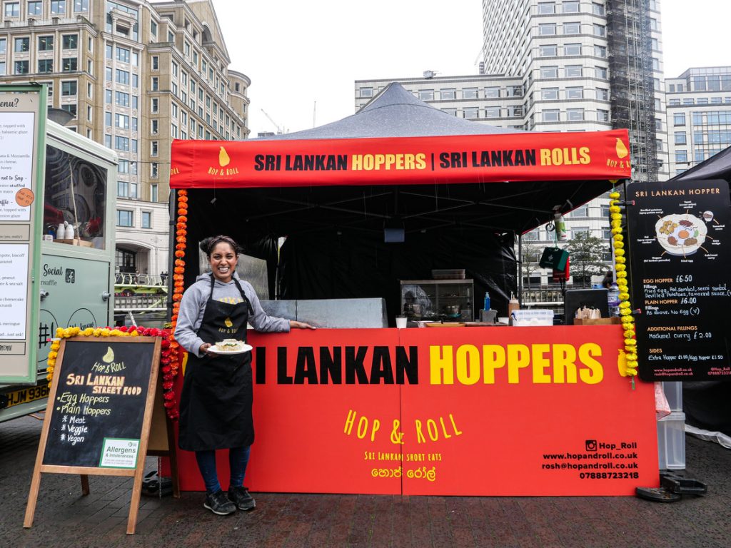 Hop Roll Sri Lankan Halal Street Food Market