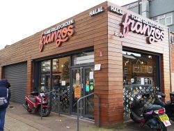 Frangos Ilford Halal East London restaurant curry dessert