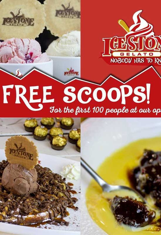 Free ice cream at Icestone Gelato launch in Durham Feed the Lion