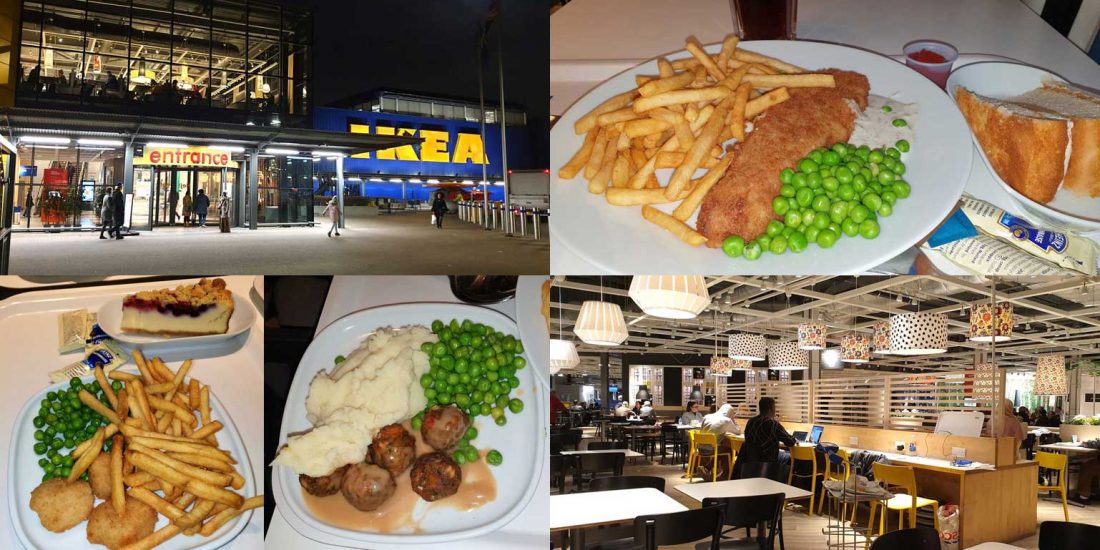 Wembley Ikea cater for Halal... and children Feed the Lion