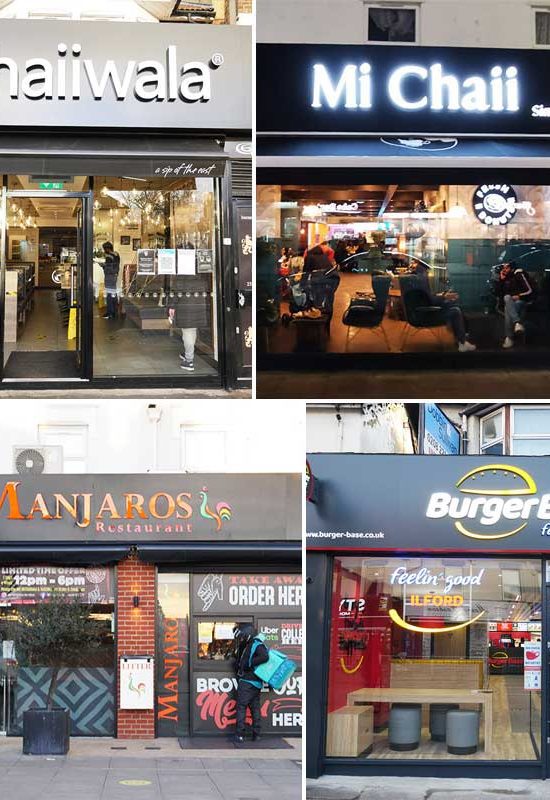 Halal restaurants & takeaways in east London's Ilford Lane Feed the Lion
