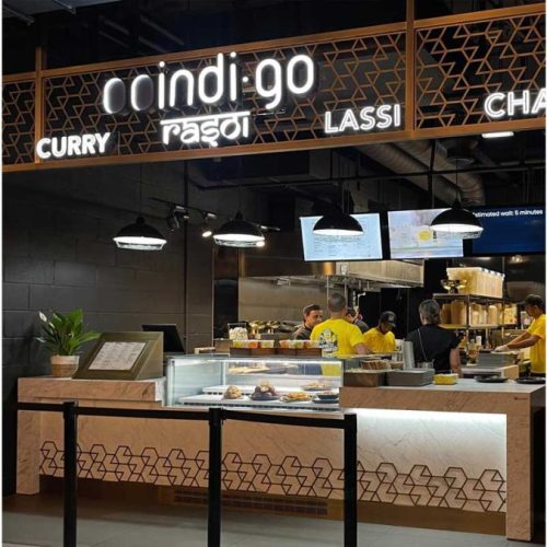 Indi-go Indian Halal Food Restaurant Canary Wharf Jubilee Mall