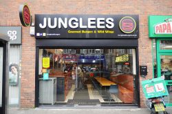 Junglees Halal Smashed Burger Restaurant Ilford London