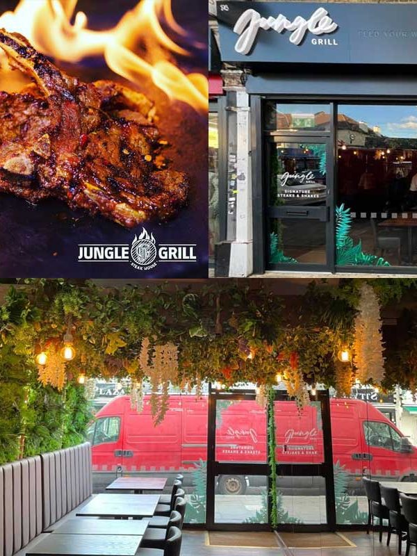 50 off all weekend at Jungle Grill launch in London Ilford Feed the Lion