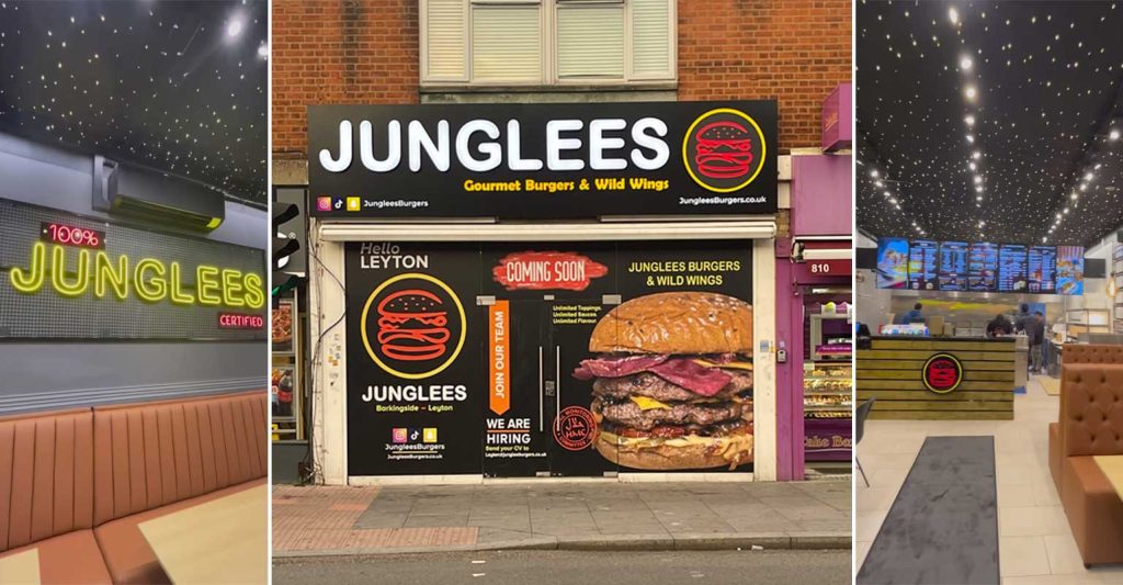 Junglees Halal Restaurant Burgers London Leyton