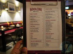 menu Koolcha Indian Boxpark Wembley Halal