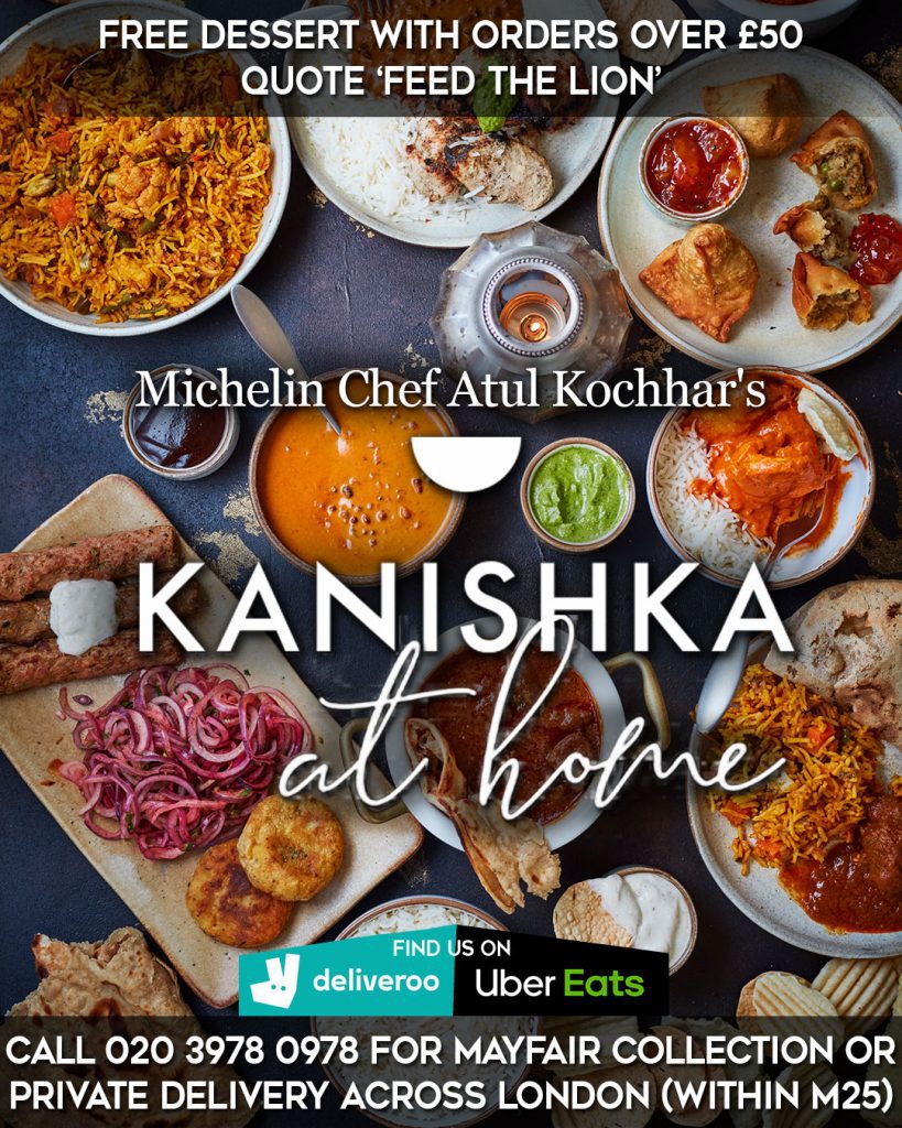Kanishka Atul Kochhar Mayfair delivery