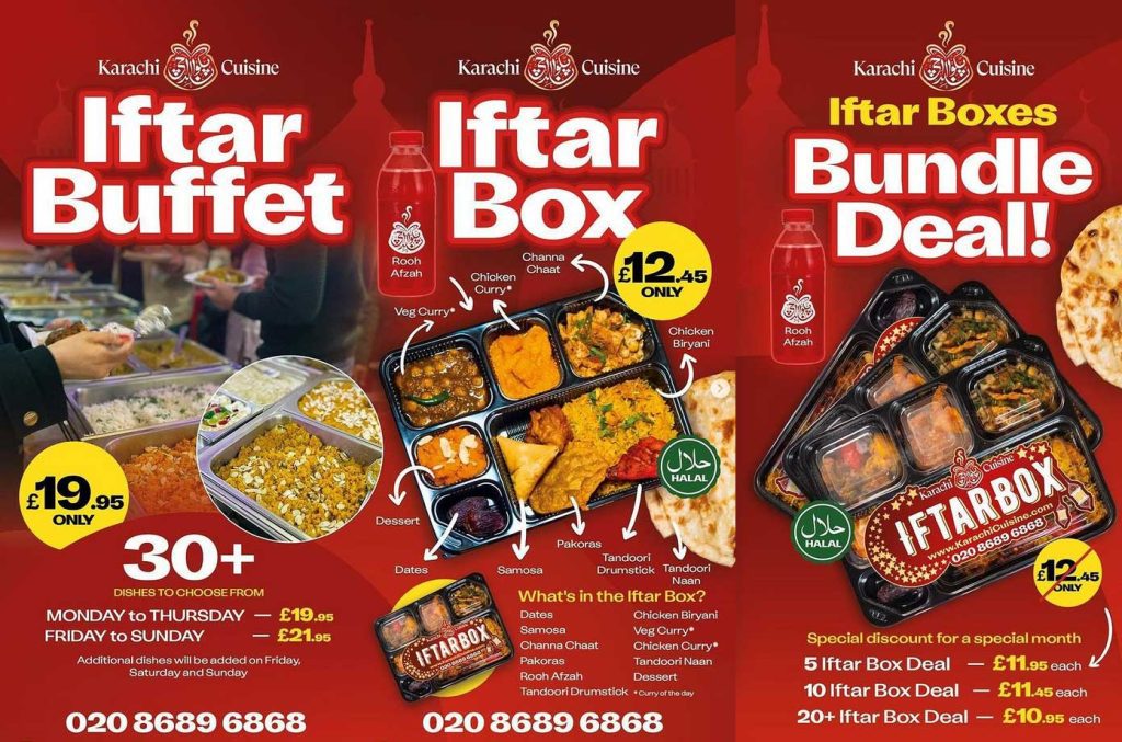 Karachi Cuisine Halal Pakistani Restaurant Ramadan London