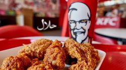 KFC chicken Halal UK restaurant branches
