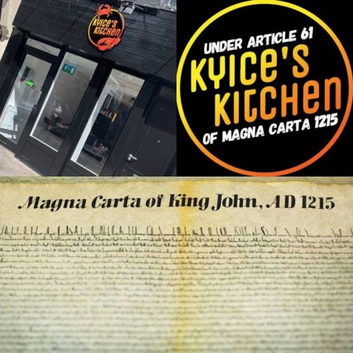 Kyice's Kitchen Brick Lane London Halal Carribean Magna Carta Lockdown 2.0
