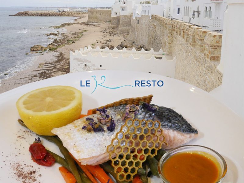 Le32Resto Asilah 32 Hotel Restaurant Morocco Chef Mjido Sefraoui