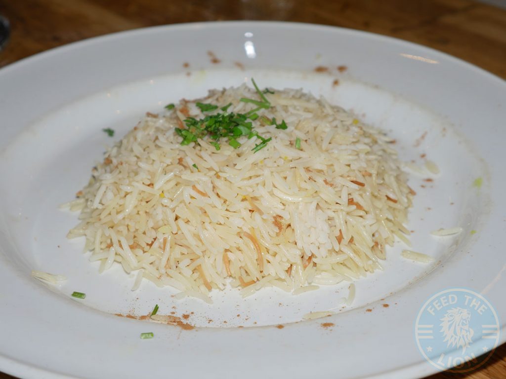 rice Leila Moroccan and Lebanese Restaurant Halal Ealing Common Feed