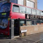 Last Stop Kebab Bus fast food restaurant Halal Turkish Edmonton
