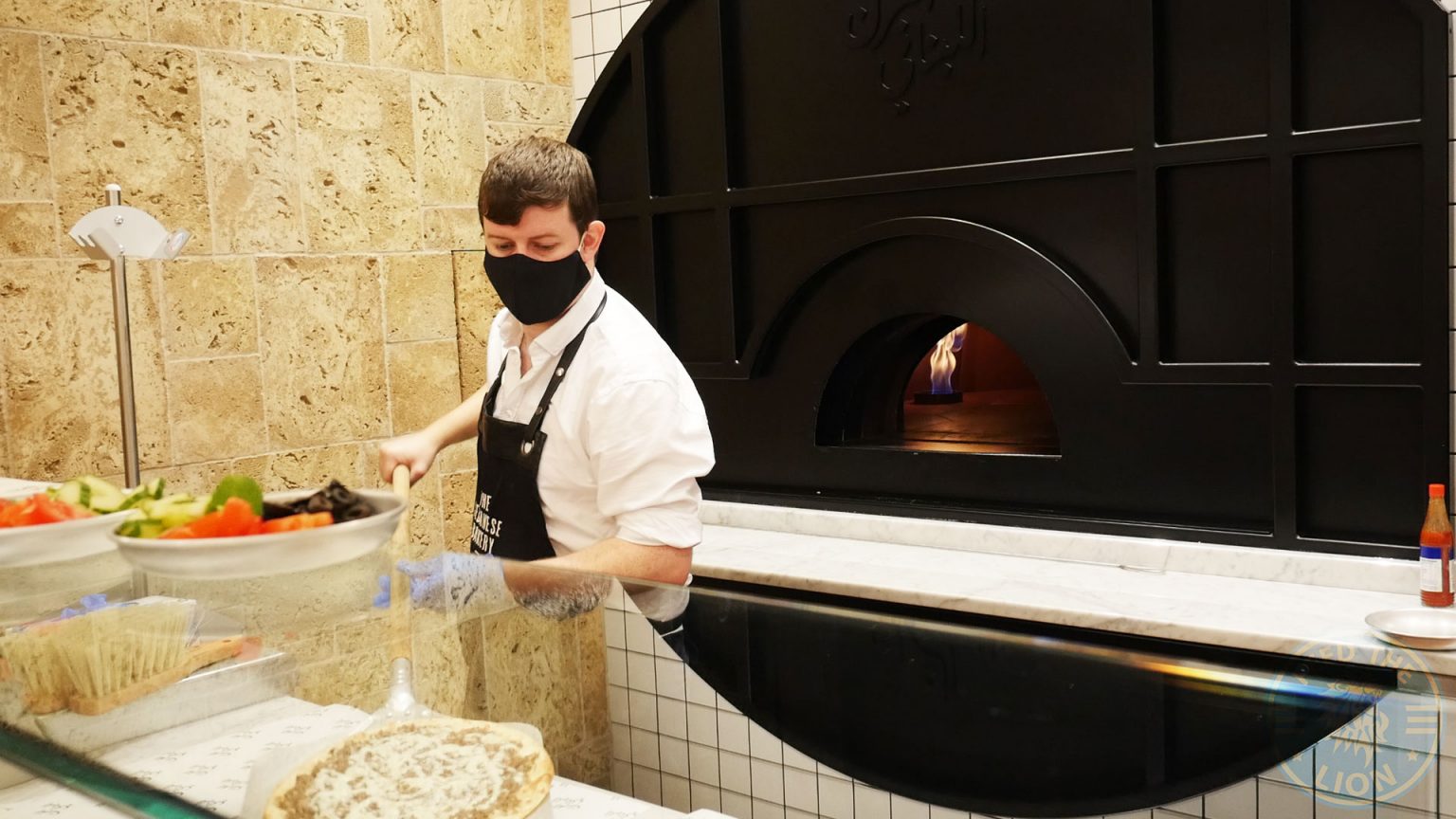 The Lebanese Bakery Halal restaurant Harrods Knightsbridge London