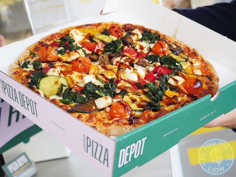 London Pizza Depot Halal restaurant Ilford Feed the Lion