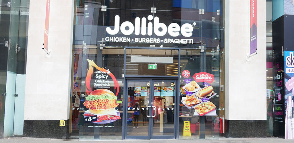 Jollibee Burger Chicken Restaurant Halal Filipino Leicester