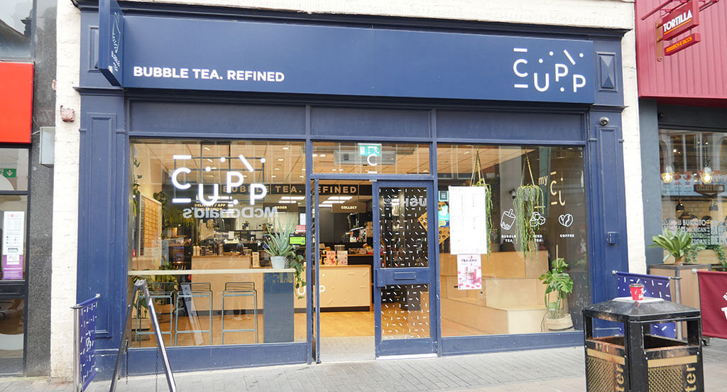 CUPP Beverages Halal Drinks Bubble Tea Leicester Restaurant