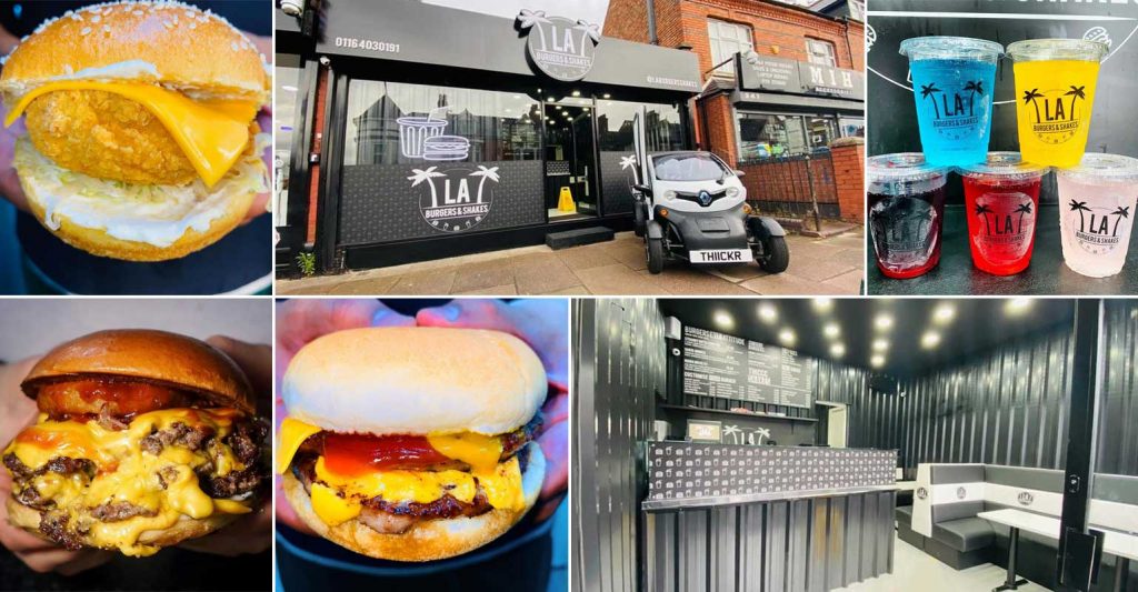 L.A. Burgers & Shakes Halal Restaurant Leicester