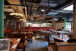 Mr White's English Chophouse Steakhouse Halal Fine dining London Whitechapel restaurant