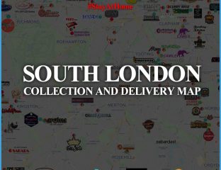 South London Halal London Delivery Takeaway Map