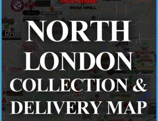 North London Halal London Delivery Takeaway Map