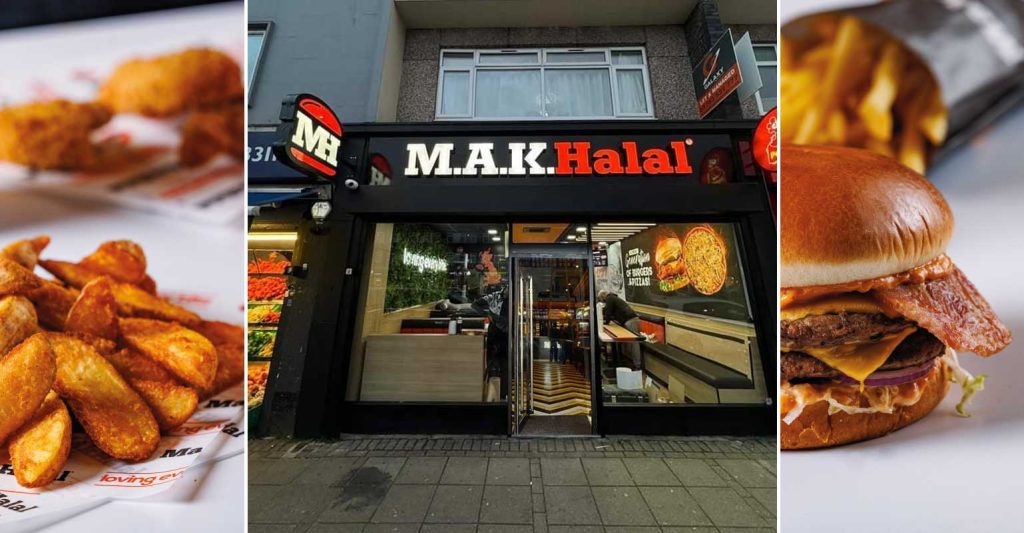 Mak Halal Burgers Restaurant Slough