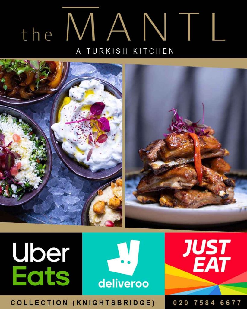 The Mantl Knightsbridge Delivery Takeaway Collection London Restaurants
