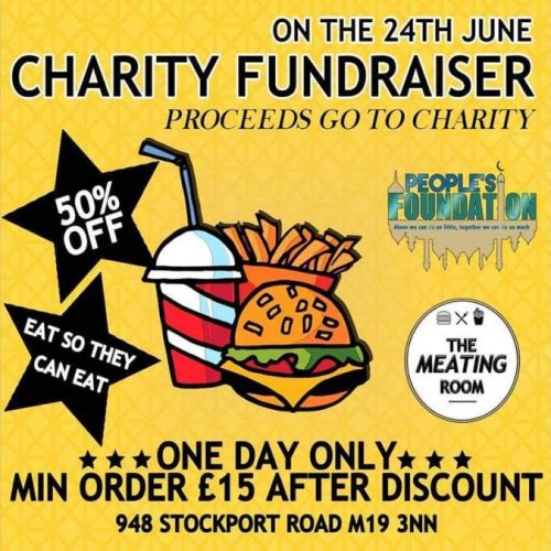 The Meating Room Manchester Charity People's Foundation