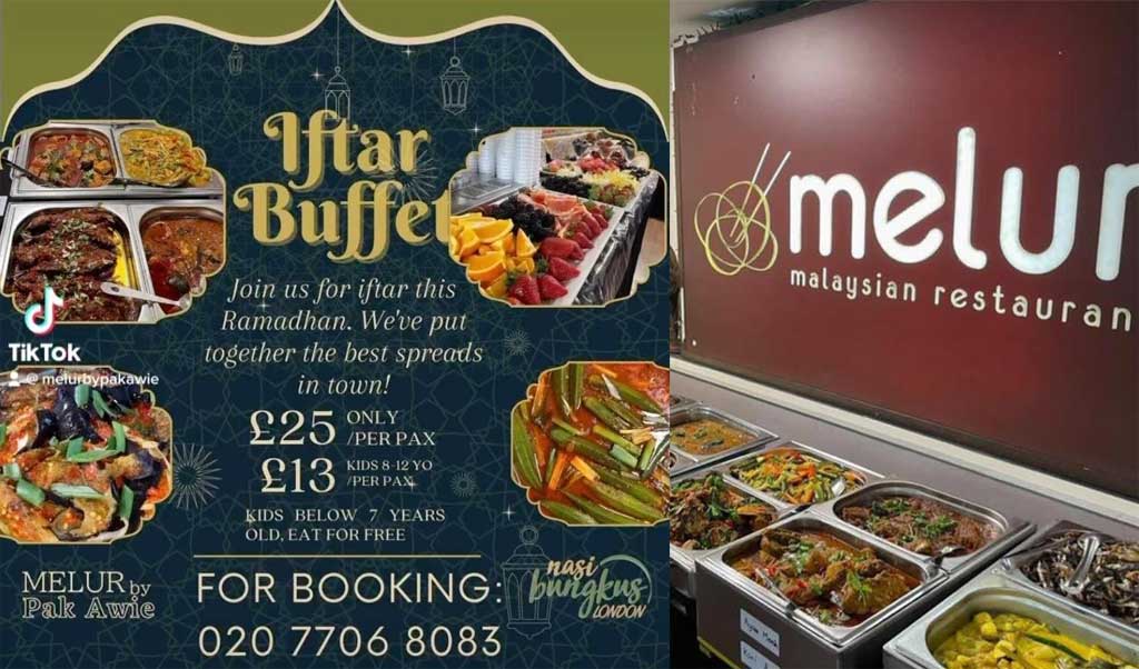 Melur Indonesian Malaysian Halal Restaurant Ramadan Iftar Buffet London Paddington