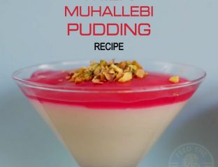 Milk Muhallebi Pudding Recipe for Ramadan