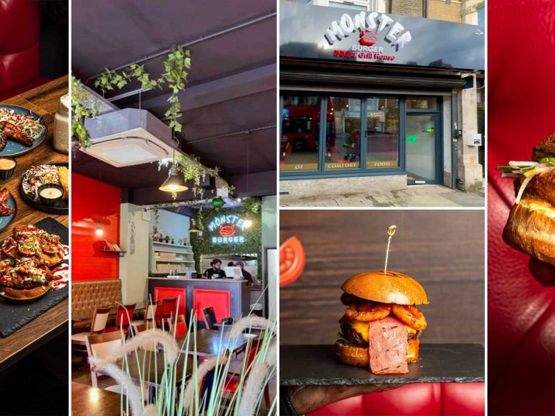 Monster Burger Halal Restaurant London Ilford
