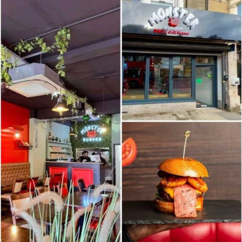 Monster Burger Halal Restaurant London Ilford