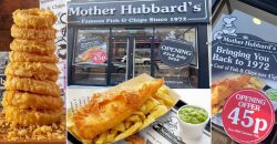 Mother Hubbard's Halal Restaurant Fish Chips London Gants Hill