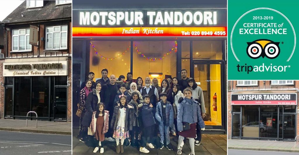 Motspur Tandoori Halal Indian Restaurant London