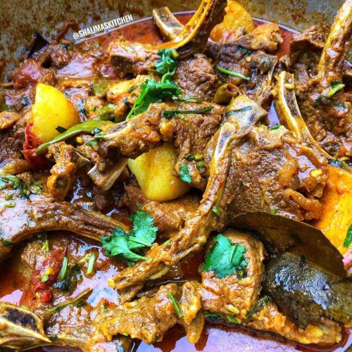 Mutton Curry Shalima's Kitchen Instagram Food Blogger
