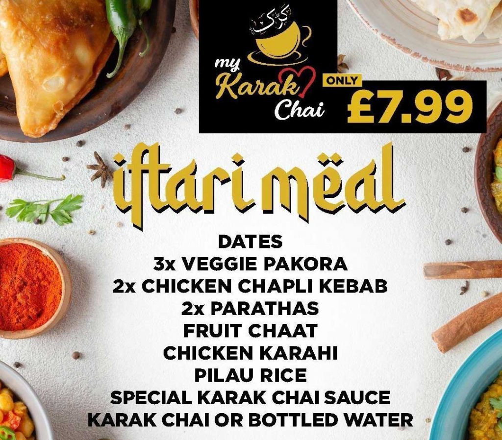 My Karak Chai Ramadan Halal Restaurant Manchester Newcastle