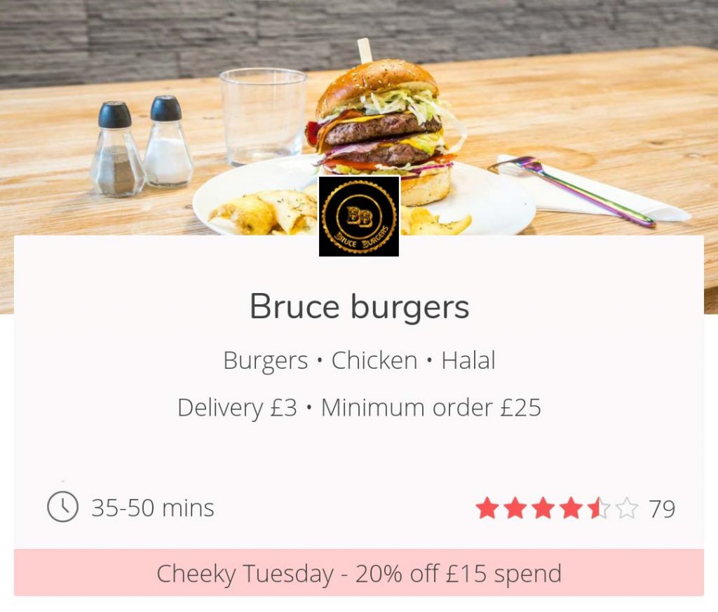 Cheeky Tuesdays get 20% off JustEat London UK