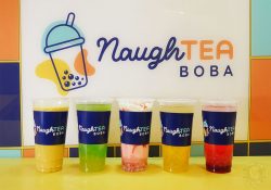 NaughTEA Boba Bubble Tea Halal Restaurant Birmingham