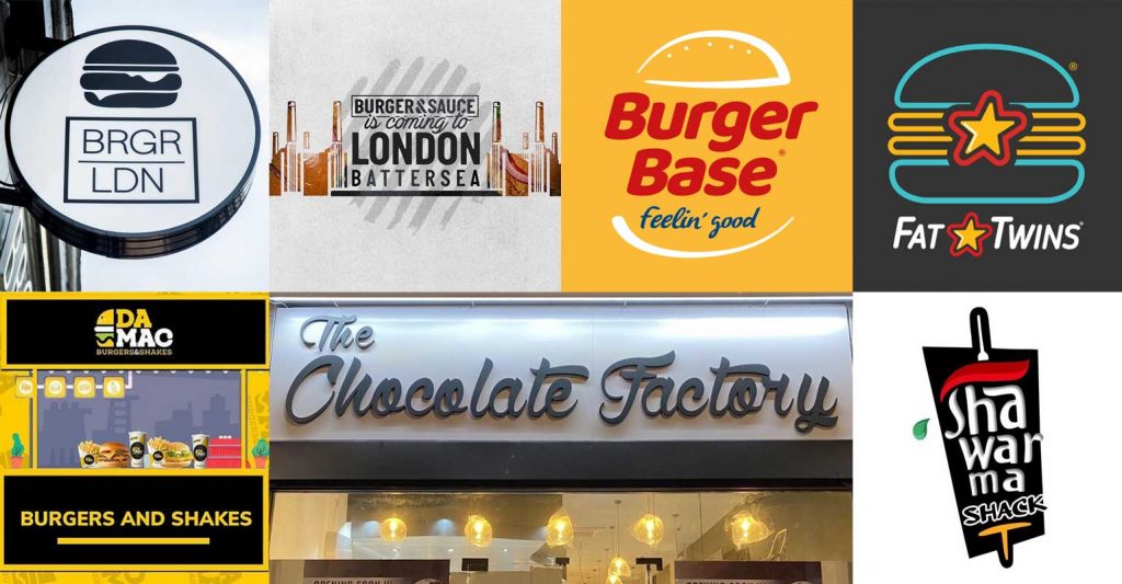 BRGR LDN Chocolate Factory restaurants Halal London Slough