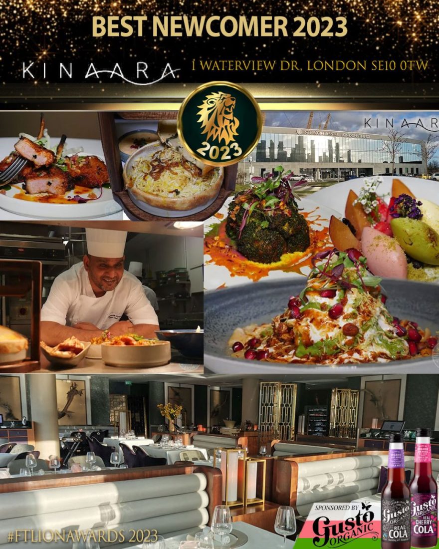 #FtLionAwards 2023 Restaurant of the Year Award winners Halal food UK London winner