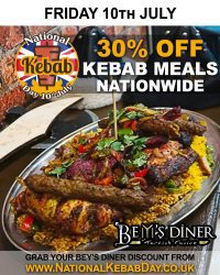 National Kebab Day Halal restaurant Beys-Diner-Birmingham