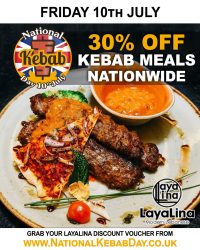 National Kebab Day Halal restaurant Layalina-Knightsbridge